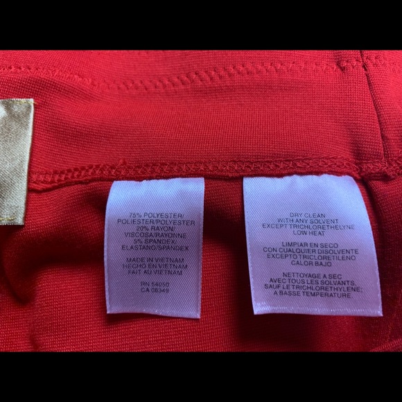 KASPER women’s pants red - Picture 4 of 5